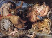 Peter Paul Rubens The Four great rivers of  Antiquity oil